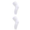 2PCS Knee Brace Unisex Lengthened Honeycomb Anti Collision Compression Knee Sleeve for Basketball White L  For 175‑185CM Height