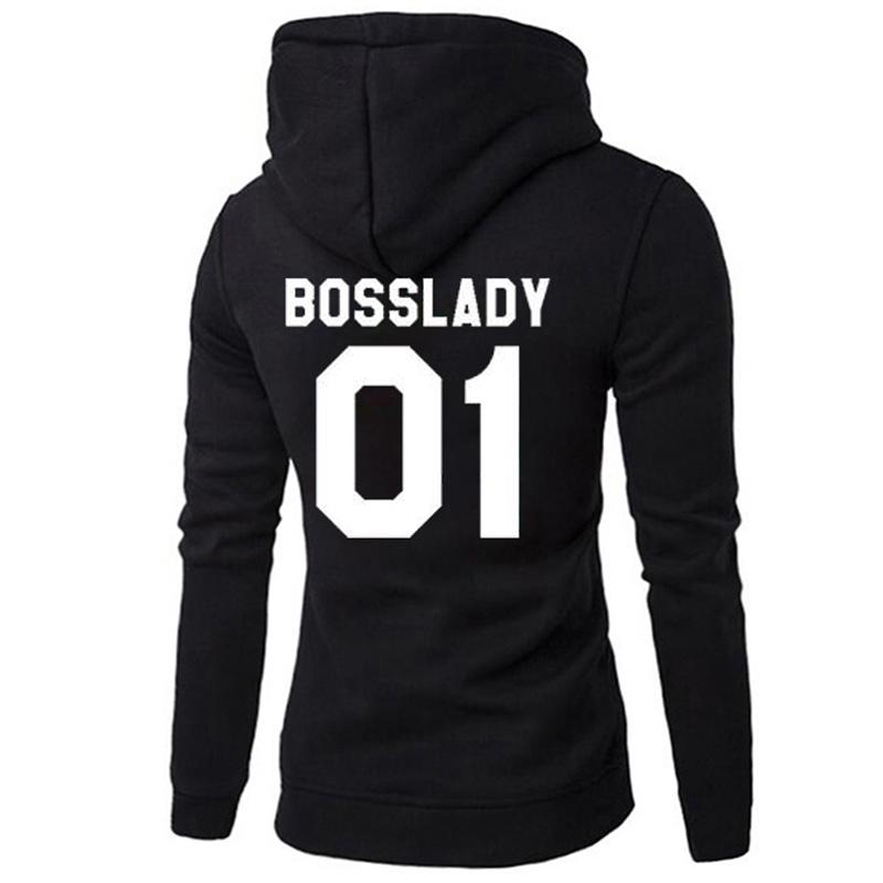 Lovers Couples Hoodies Casual Pullovers Gift Funny Couple Hoodies Women Men Lovers Letter Printed Sweatshirt