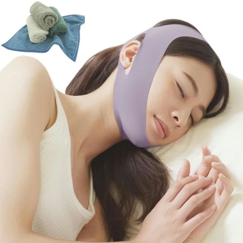 

Strongest Snoring Prevention Supporter for Sleeping, Mouth Breathing, Nighttime Care, Dry Throat Relief, Face Support, Convenient Snoring Improver, Ch