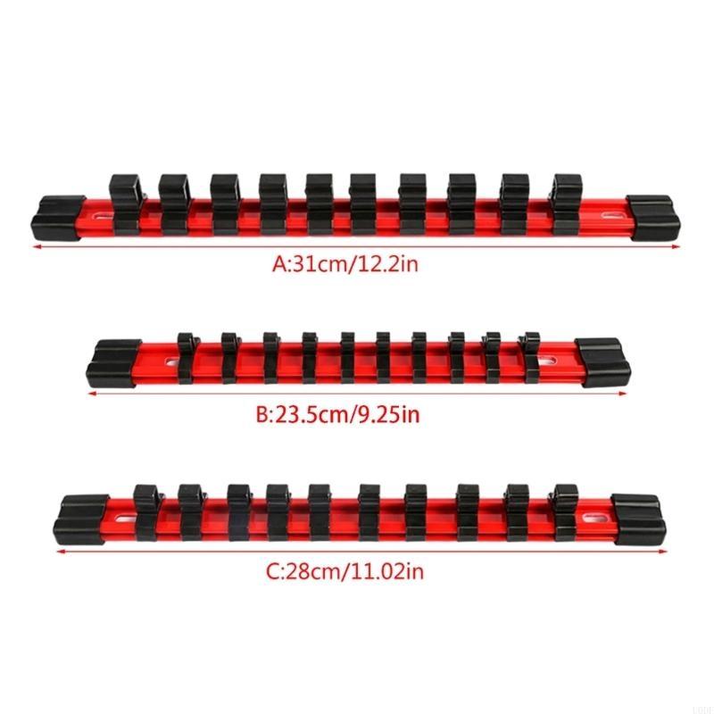 Adjustable Socket Rack Multi Function Storage Holder for Tool Management