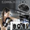 DEWEL Boxhandschuhe und Pratzen Schlagpratzen für Kampfsport und Stress Unisex-Set, 4-teiliges Set, Kampfkünste, Karate, Training, Übung, Entspannung,