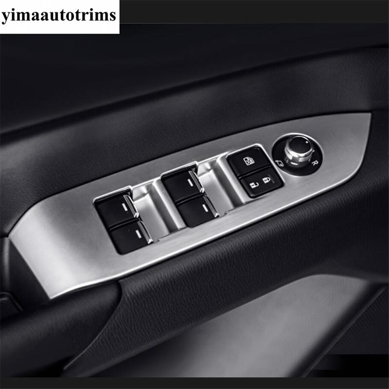 For Mazda CX-5 CX5 2017 - 2024 Water Cup / Shift Gear / Speaker / Air AC / Window Lift Cover Trim Stainless Steel Accessories