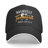 Nashville Tennessee Music City Guitar Hip Hop Hat Fashion Outdoor Sports Sandwich Baseball Cap