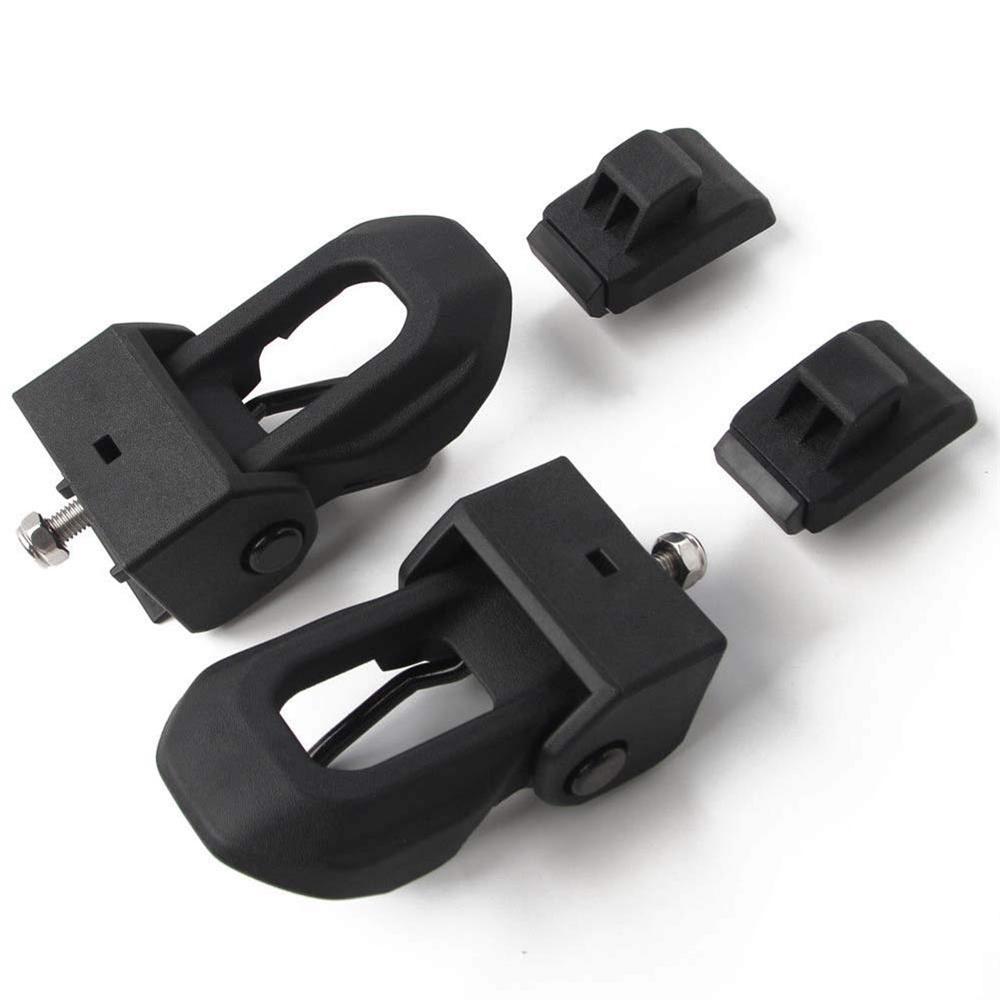 Locking Hood Latch for Jeep Wrangler JL JK 2007-2017 Black Steel Hood Catches Kit for Passenger and Driver Side Accessories
