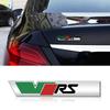 LTBJ7 Auto 3D Kovový Znak Nálepka VRS RS Pro vw Skoda Rapid Yeti Octavia Fabia Logo Karoserie Auta Zadní Mřížka Znak Boční Blatník Samolepky