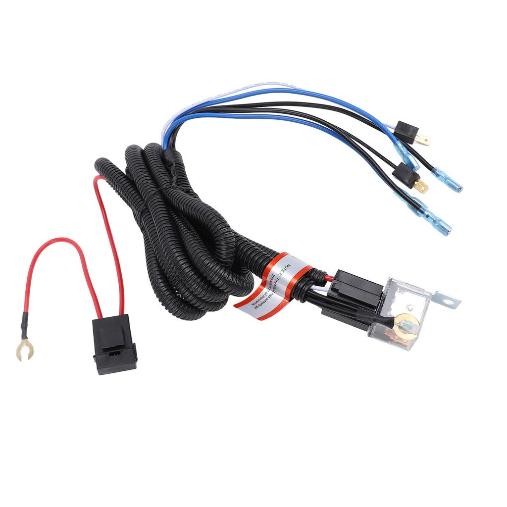 Horn Wiring Harness Relay Kit 80A 4 Pin Spst Normally Open Speaker Wiring Harness Relay Kit for Car Truck SUV RV ATV