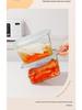 Sheng Bangrong Szklany hermetyczny pojemnik na żywność do mikrofalówki do przechowywania i utrzymywania świeżości, lunchbox na Kimchi i warzywa marynowane