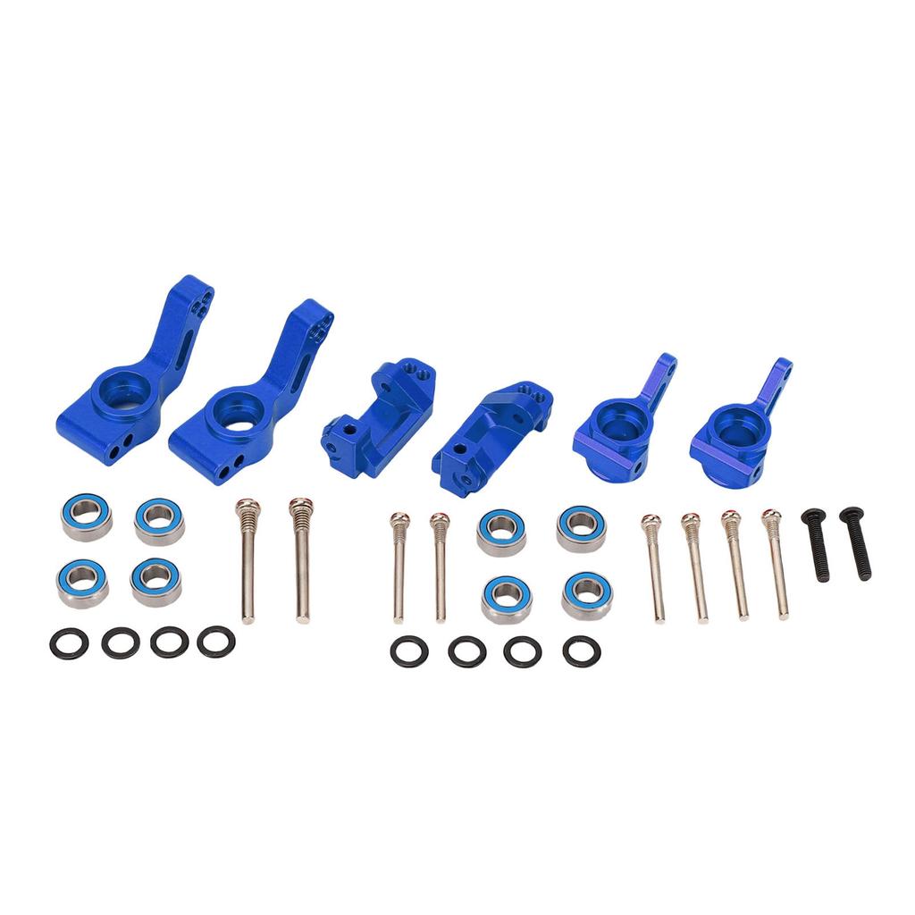RC Car Front Steering Cup Front C Seat Rear Axle Seat Kit Fit for Traxxas Slash 2WD Aluminum Alloy RC Car Upgrade Parts