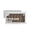 Compact Pill Dispenser: Secure Compartment, Three-Time Reminder, Small Flip-Cover Storage Box.