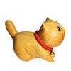 Handmade Carving Wood Cat Statue Miniature Lucky Cat Ornaments Cat Figurine  Collection Display