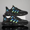 2025 new sports shoes men's spring and autumn breathable thick-soled mesh running dad shoes Korean version of trendy travel shoes