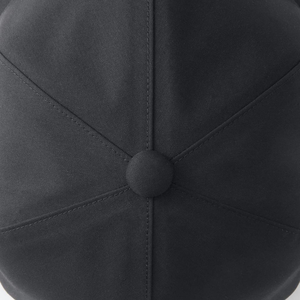 MUJI Cap Unisex Adults DBB09A5A Black 55-59cm