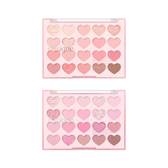 dasique - Mood Shadow Palette Sweet Heart Collection - 2 Types #07 Love Heart