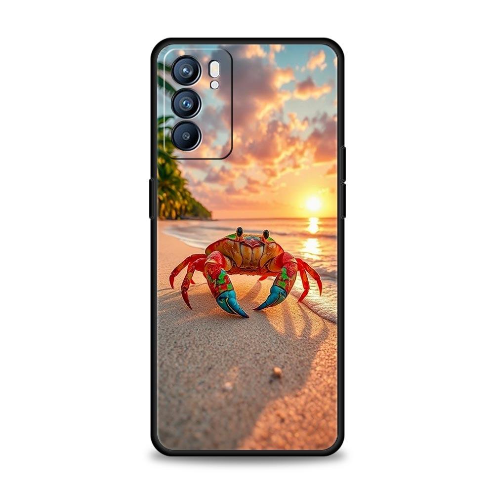 Seaside Scenery Wave Beach Case For Oppo Reno14 Reno13 Reno12 11 F 10 Find X5 X9 Pro A54 5G A53 A9 A16 A78 4G A80 A98 Cover