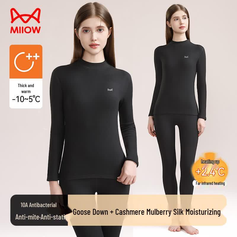 Mao Ren Damen Ultra-Warmes Thermounterwäsche-Set RMS2520