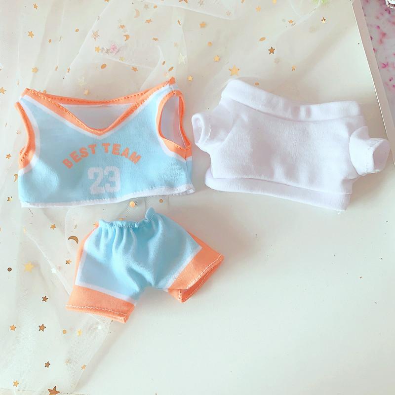 20cm Halloween Plush Doll's Clothes Pumpkin Hat pants Accessories star Korea Kpop EXO Idol Dolls Clothing Fans doll Lovely Gift