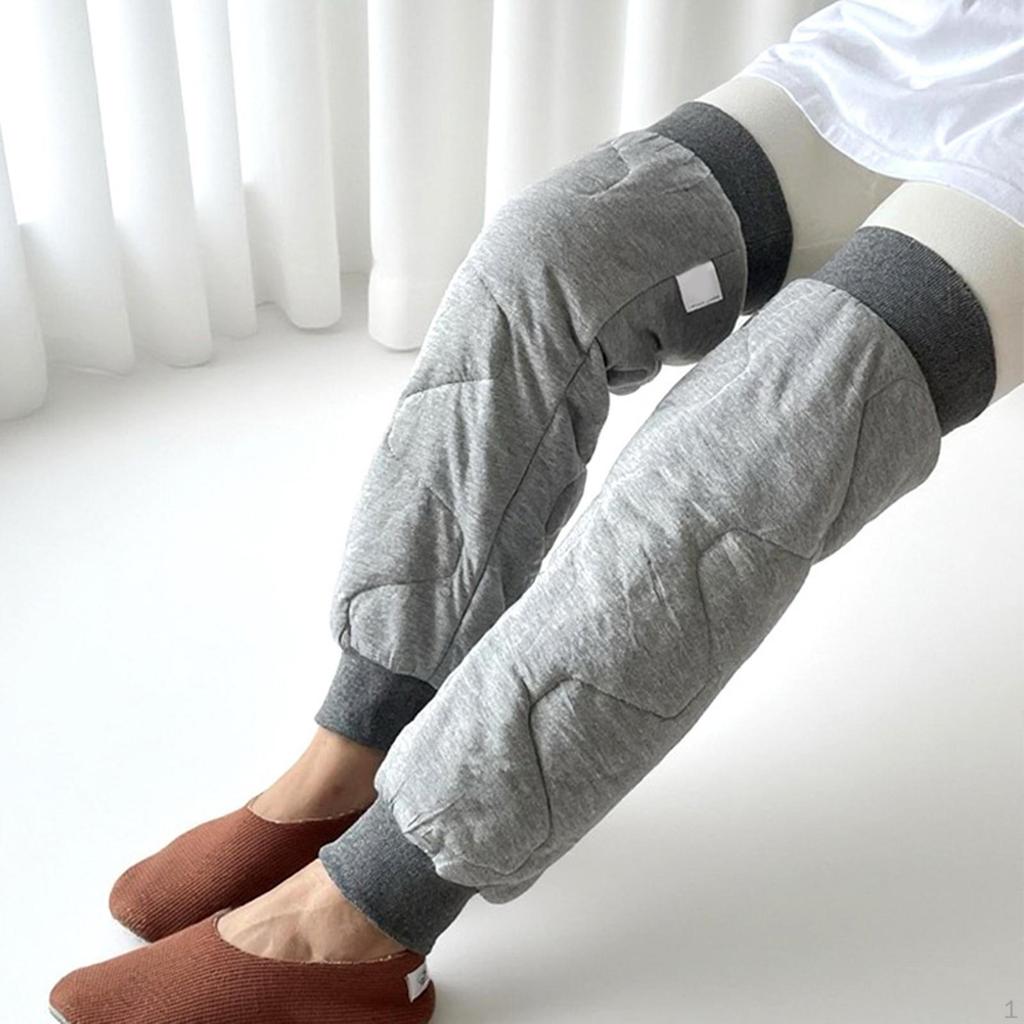 Leg Warmers Knee Protectors Chilly Weather Loose Fit Lightweight Sleeves for Sleeping
