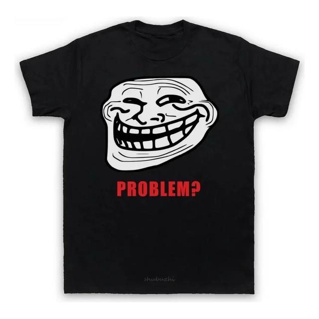 Camiseta Troll Face Problem Meme S