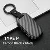 Carbon Abs Car Key Case Cover Shell For Kia Sportage  Kia Ray Sorento Soul Telluride Cerato  K5 K8