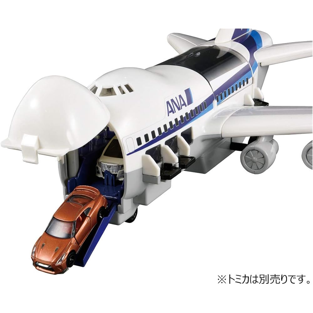 TAKARA TOMY Tomica World Cargo Jet ANA Mini Car Toy Unisex 3 Years and Up Safety Certified ST Mark