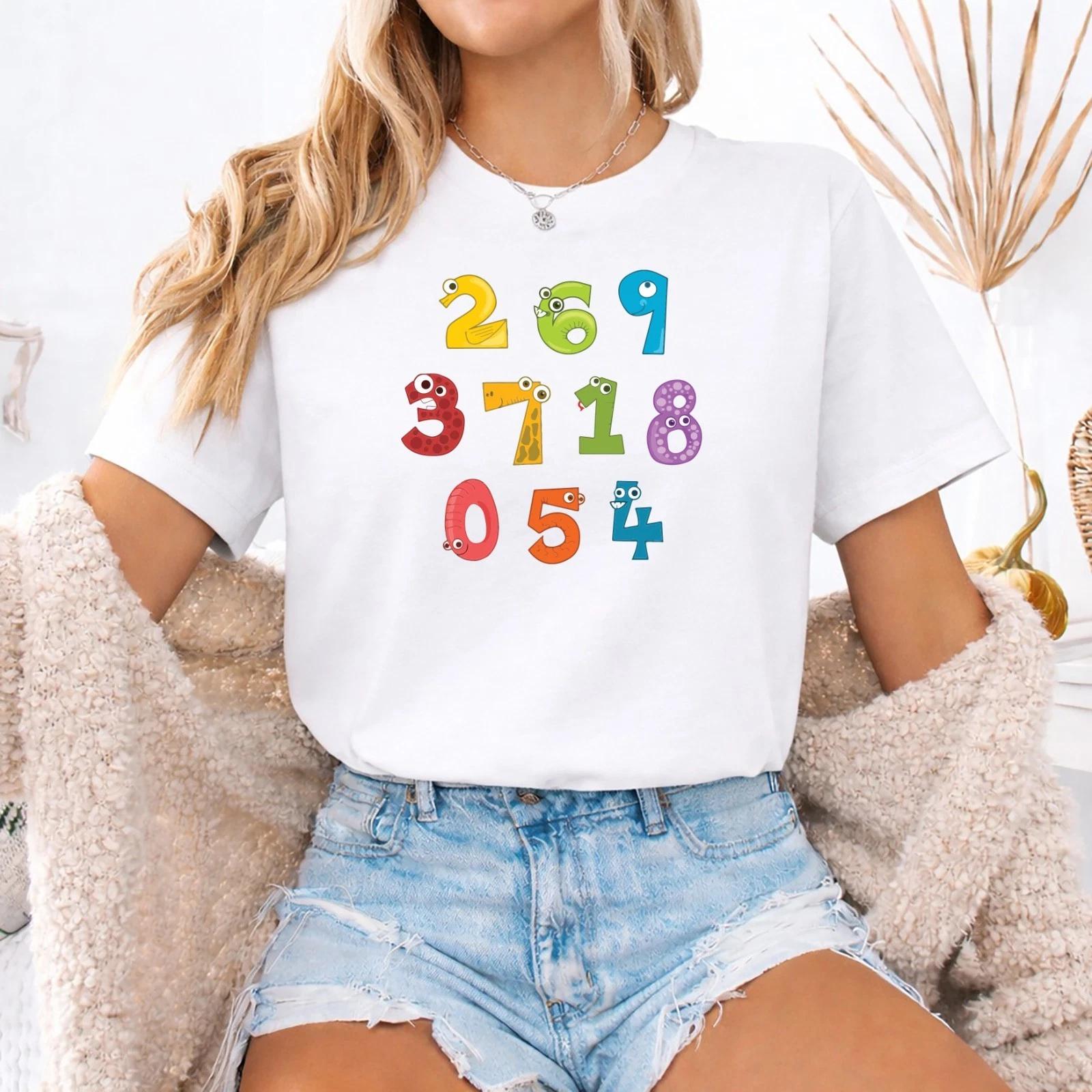 Maths Day T Shirt Kids Preschool Number Day Funny School Tee UK , Num Snake L