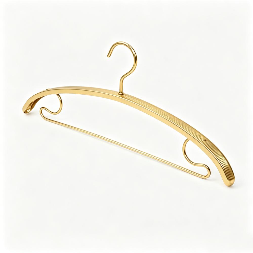 Width Coat Hanger Anti-Slip Pants Hanger High Quality Cloth Storage Rack  Wardrobe Storage золотой