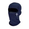 1Pcs Cross Riding Helmet Headgear Breathable Black Balaclava Face Mask Moisture Wicking For Cycling Hiking Outdoor Headgear
