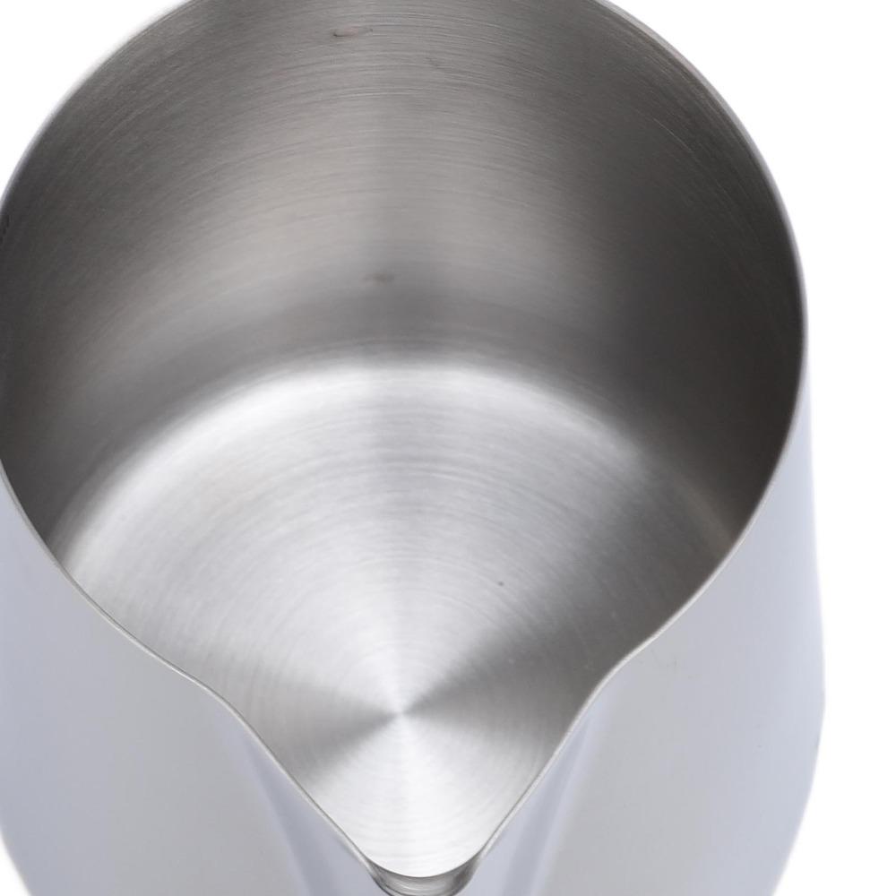304 Food Grade Stainless Steel Milk Frothing Pitcher Milk Frother Cup For Latte Art