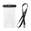 ELECOM Smartphone Waterproof Case for Bath, Sea, Neck, Can Be Operated Underwater, IPX8, Face Recognition, Can Be Operated While In, Lock Lever Type,