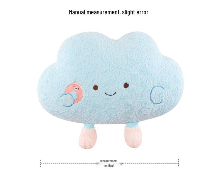 Nordic Cloud Plush Pillow Doll: Cute Mood Sofa & Window Décor
