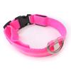 LED Dog Collar Safety Night Light Flashing Necklace Reflective Pet Collar with Bright LED for Walking