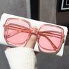 New Women'S Square Framed Minimalist Sunglasses Fashion Women Outdoor Street Photography Sun Glasses Men Eyewear