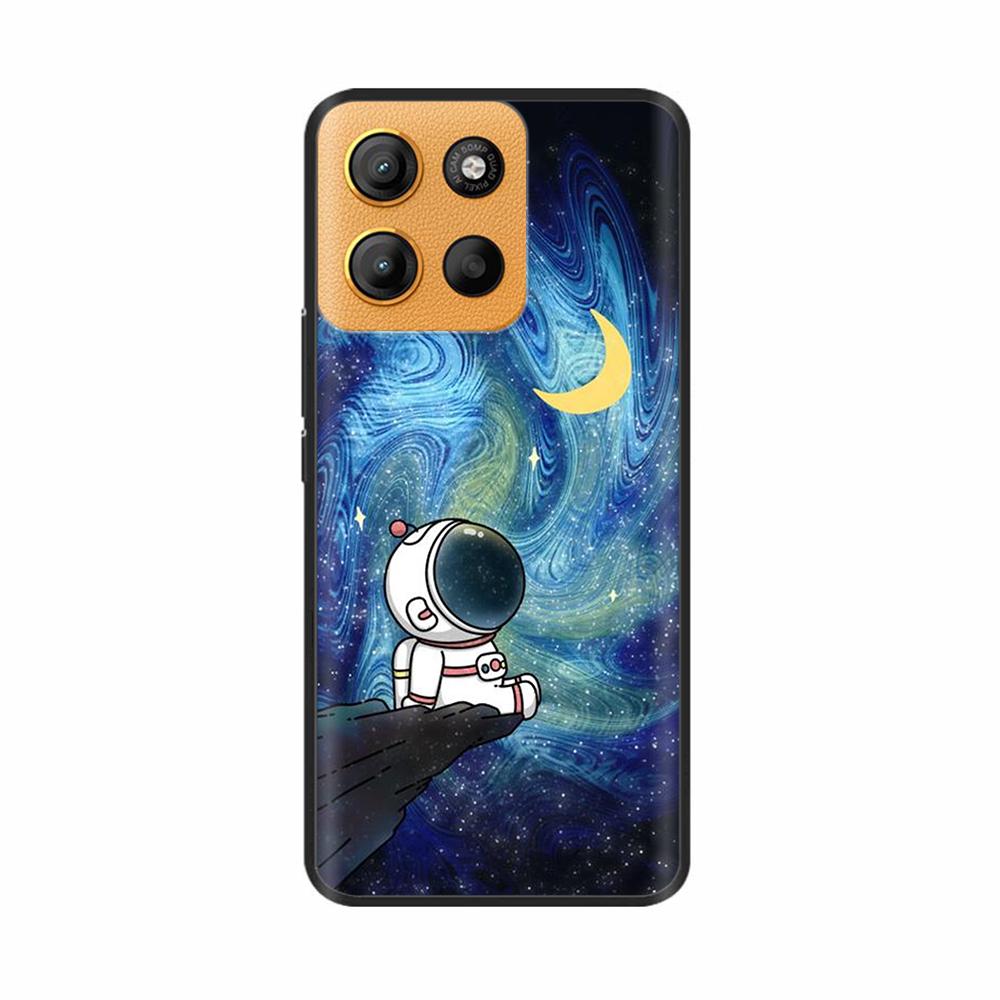 For Motorola G15 Case Cute Phone Case Funny Back Cover For Moto G15 Power Camera Protection Soft Original Liquid Silicone Cases
