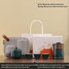 LISM Portable Ceramic Travel Tea Set