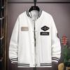 Men's Trendy Collarless Baseball Jacket: Spring/Autumn Loose Street Style
