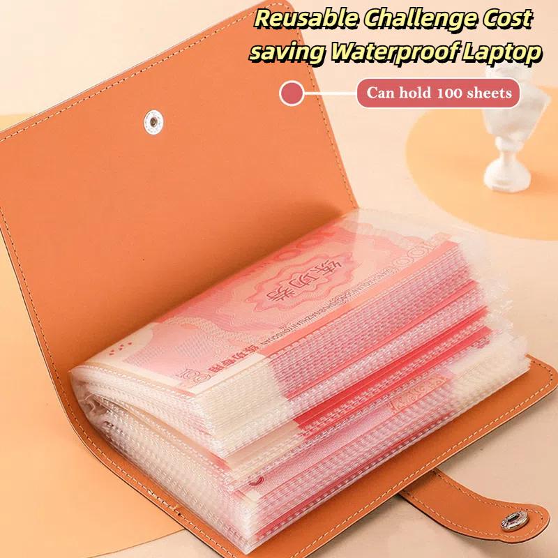 100 Envelopes Money Saving Reusable Challeng Saving Money Notebook Savings Binder Budget Savings Challenges Book