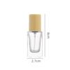 15ml Transparent Glass Perfume Bottle, Empty Spray Atomizer with 15mm Neck, Portable Travel Refillable Sample Container