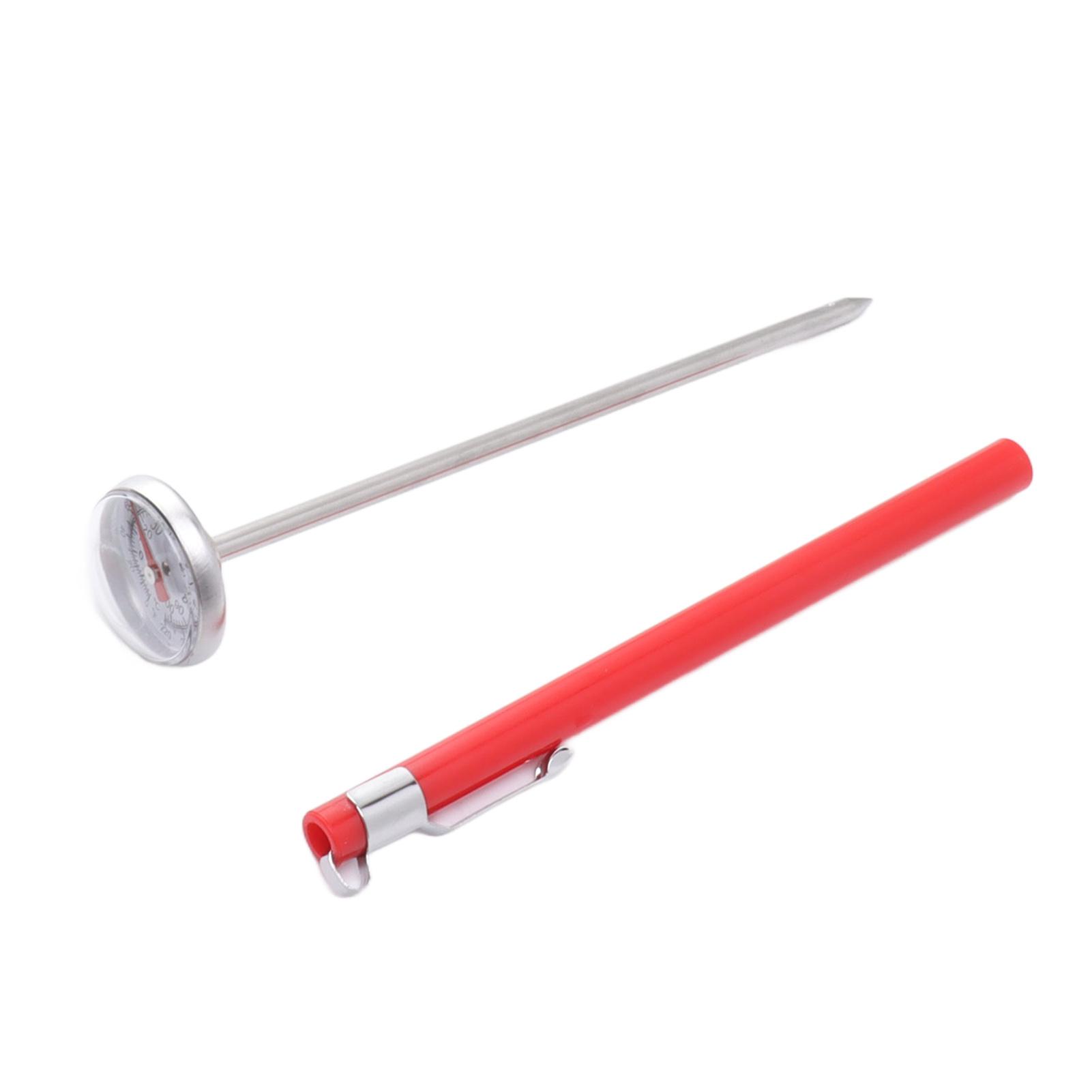 

Instant Read Meat Thermometer Accurate Reading Stainless Steel Kitchen Cooking Food Thermometer for Grill BBQ Smoker