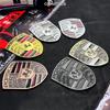 Metal Car Emblem Hood Front Bonnet Rear Trunk Badge Decal Car Front Hood Bonnet Badge Decal Accessory For Macan 911 718