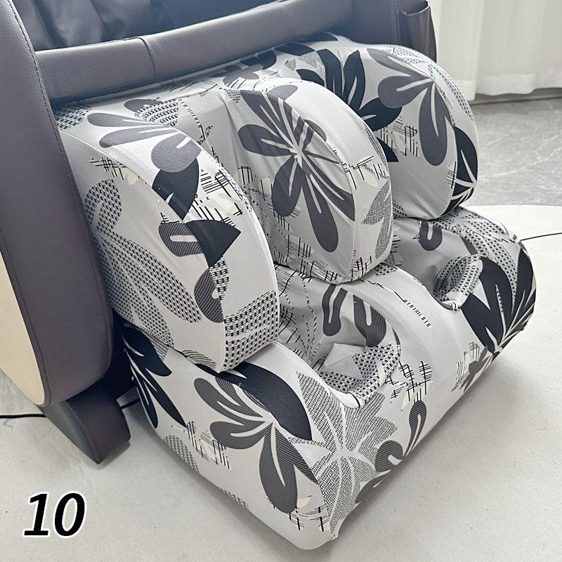 2Pcs Set Lower Body Shiatsu Massage Chair Cover Protector Chair Soft Stretch Washable Reclining Chair Dustproof Cover Home Decor