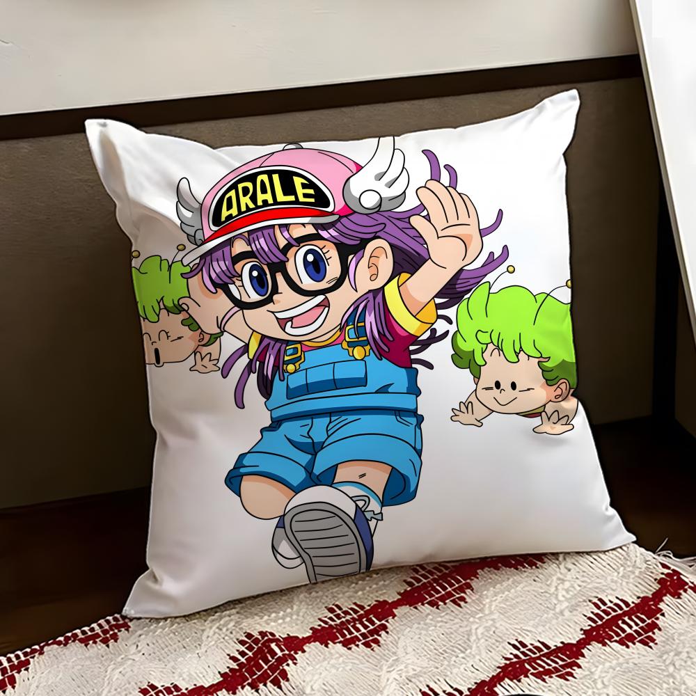 Kawaii DDr Slump Cushion Cover Reversible Soft Durable Pillow Cover Home Car MultiScene Use for Daily Comfort