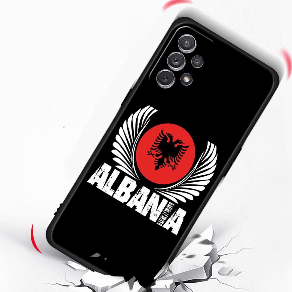 Albanien Albaner Flagge Handyhülle Für Samsung Galaxy A13 A51 A71 A41 A31 A21S A11 A03S A12 A32 A52 A22 A23 A33 A53 A73 5G Hülle