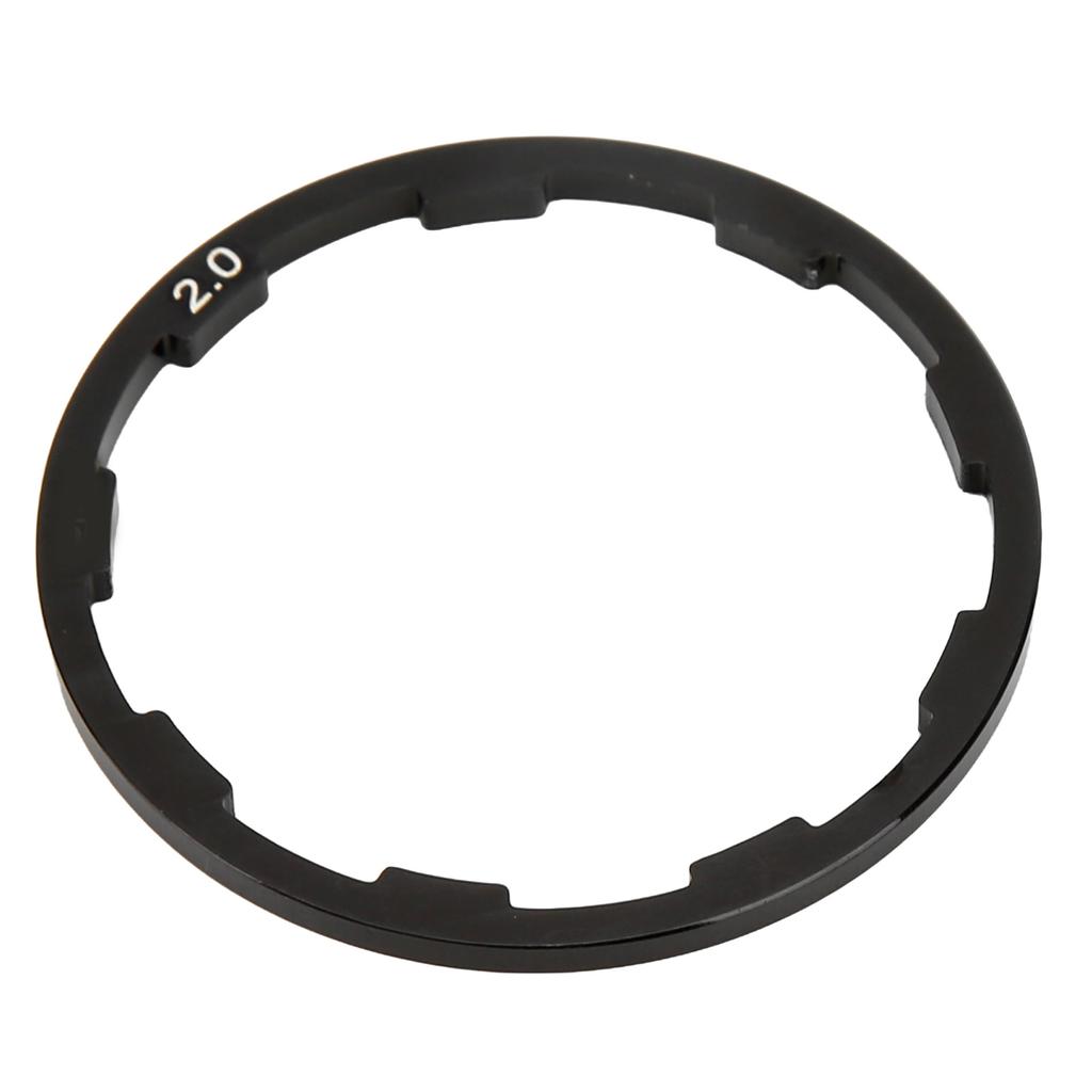 1pcs set 2mm Bicycle Grooved Hub Washer Aluminum Alloy Bike Flywheel Hub Spacers for Cycling