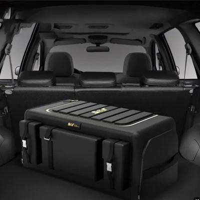 Kofferraum-Organizer mit Deckel, universeller Kofferraum-Organizer, 70 l, Aufbewahrungsbox aus Oxford-Stoff, faltbarer Organizador