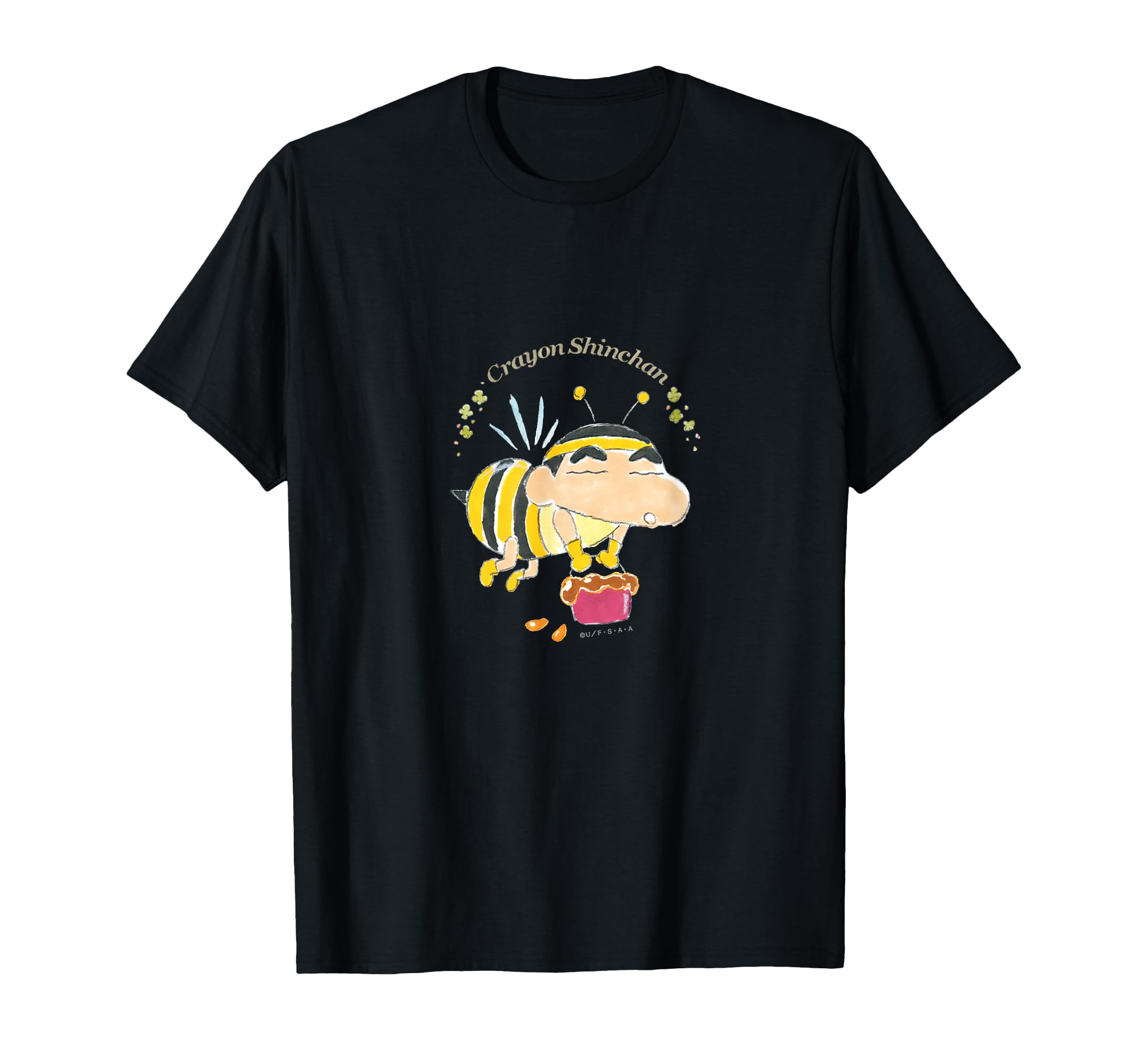

Crayon transforms into a Shin-chan bee! T-shirt чорний