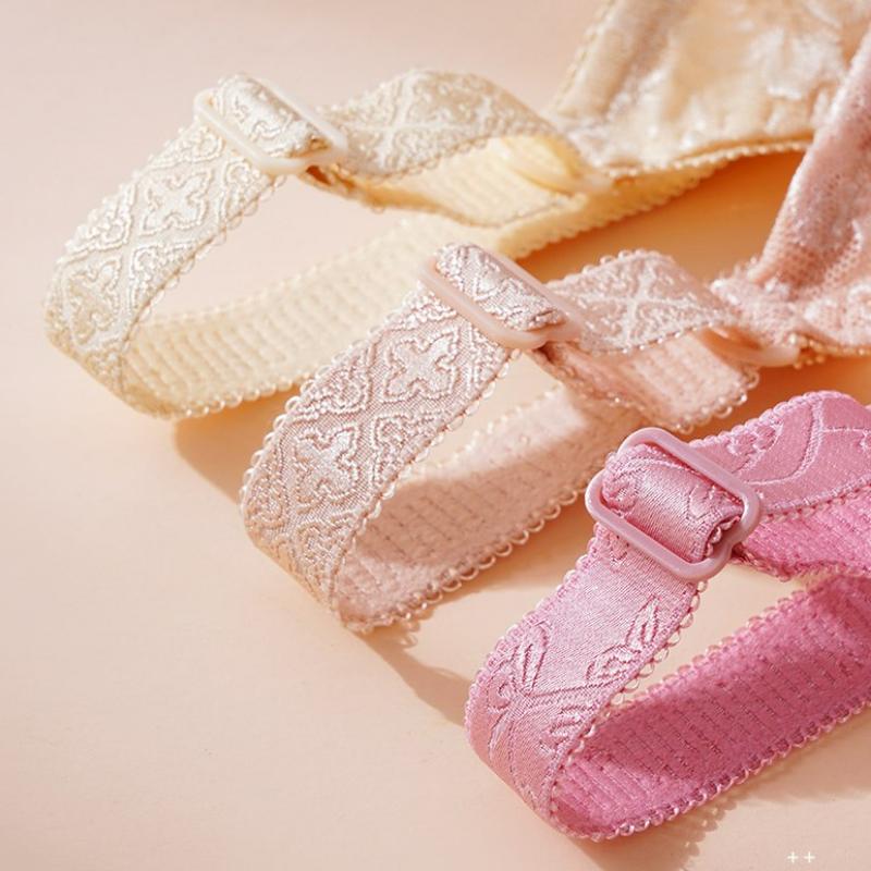 Reggiseno push up in pizzo di grandi dimensioni da donna, forte sostegno, biancheria intima con ferretto, canotta morbida per la pelle