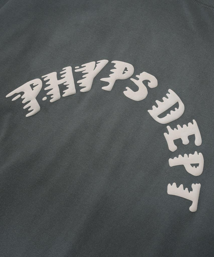 PHYSICAL DEPARTMENT [Cool Cotton] Running Class Long Sleeve_Dark Charcoal