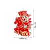 Stickers 2026 Chinese New Year Blessing Door Sticker Year of Horse Door Banner Spring Festival Window Stickers Home Decoration