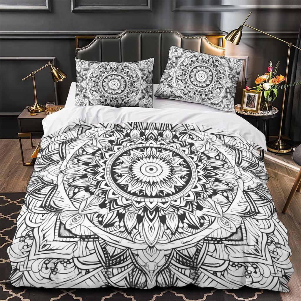 3D Digital Printing Bedding Two Or Three-Piece Set Bohemian Series Polyester