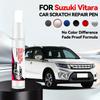 Für Suzuki Vitara Autolack Reparaturstift Ausbesserungs Kratzerentferner DIY Auto Zubehör Weiß Silber YH Orange ZPB Gold 690 Rot 409